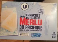 Mängden socker i Tranches de filet de merlu du Pacifique surgelés