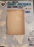 Mängden socker i Noix de Saint-Jacques sans corail 6/13