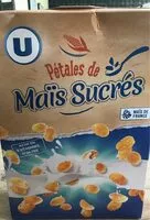 Mängden socker i Pétales de maïs glacés au sucre
