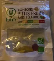 Mängden socker i Bonbons ptits fruits sans gélatine