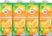 Mängden socker i Jus à base de concentré d'orange