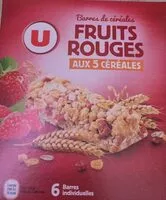Mängden socker i Barres de céréales fruits rouges