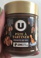 Mängden socker i Pâte à tartiner pointe de sel