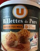 Mängden socker i Rillettes de porc saveur tex mex VPF