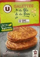 Mängden socker i Galettes de blé et pois