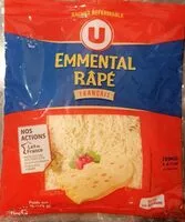 Mängden socker i Emmental français pasteurisé râpé sans ogm 29%mg