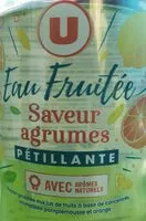 Mängden socker i Eau fruité petillante au jus d'agrumes