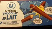 Mängden socker i Bâtonnets au chocolat au lait