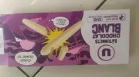 Mängden socker i Bâtonnets au chocolat blanc