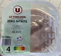 Mängden socker i Jambon torchon fines tranches ss couenne zero nitrite