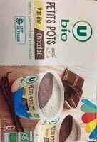 Mängden socker i Petits pots vanillet/chocolat