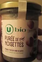 Mängden socker i Purée de noisettes