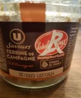 Mängden socker i Terrine de porc au Cognac