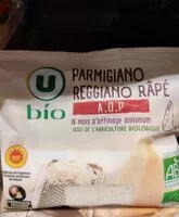 Mängden socker i Parmigiano reggiano rapé 18 mois d'affinage AOP 30%mg