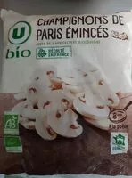 Mängden socker i Champignons de Paris émincés
