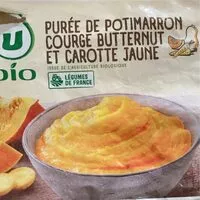 Mängden socker i Purée de potimarron courge butternut et carotte jaune