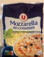 Mängden socker i Mozzarella lait pasteurisé 22%mg