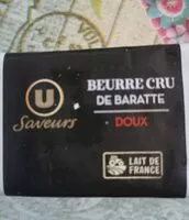 Mängden socker i Beurre cru baratte doux 83%mg