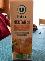 Mängden socker i Nectar orange pêche abricot