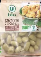 Mängden socker i Gnocchi à poêler bio