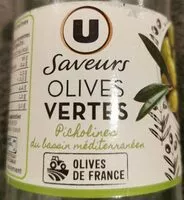 Mängden socker i Saveurs olives vertes