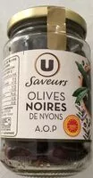Mängden socker i Olives noires de Nyons