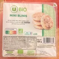 Mängden socker i Mini blinis