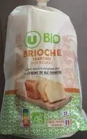 Mängden socker i Brioche tranchée pur beurre bio