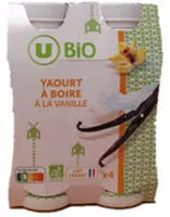 Mängden socker i Yaourt à boire bio vanille