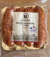 Mängden socker i Diots de Savoie