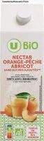 Mängden socker i Nectar orange-pêche abricot