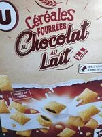 Mängden socker i Céréales fourrées au chocolat au lait