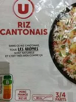 Mängden socker i Riz cantonnais