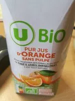 Mängden socker i Pur jus d'orange sans pulpe