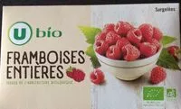 Mängden socker i Framboises entières