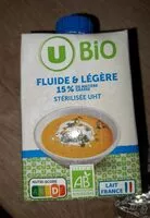 Mängden socker i Crème fluide et légère 15%