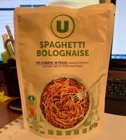 Mängden socker i Spaghetti Bolognaise U