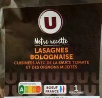 Mängden socker i Lasagnes bolognaise