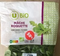 Mängden socker i Mâche roquette