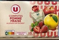 Mängden socker i Compotes Pomme Fraise