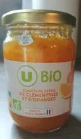 Mängden socker i Confiture extra clémentines et oranges