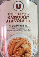 Mängden socker i Recette façon cassoulet à la volaille