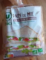 Mängden socker i Pain de mie à la farine de blé complète