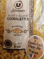 Mängden socker i Pâtes d'Alsace Coquillettes
