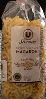 Mängden socker i Pâtes d’Alsace Macaronis
