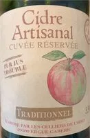 Mängden socker i Cidre Artisanal
