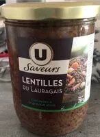 Mängden socker i Lentille de Lauragais