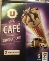 Mängden socker i Cone cafe super U