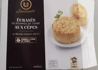 Mängden socker i Écrasés de pomme de terre aux cèpes