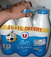 Mängden socker i Lait 1/2 écrémé  U